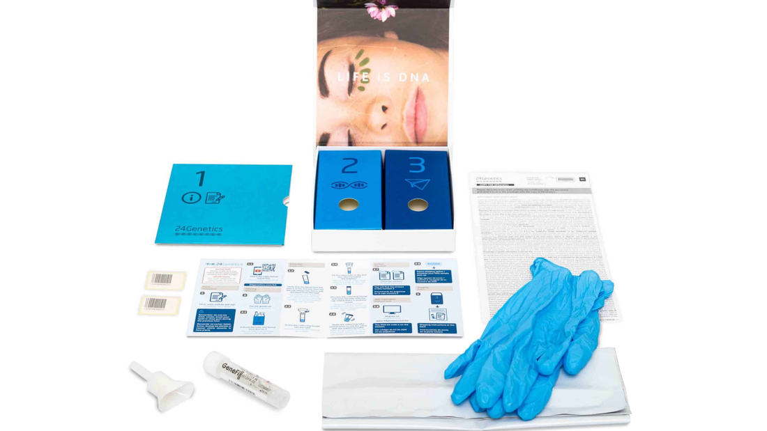 ¿Cómo es un test de ADN de 24Genetics?